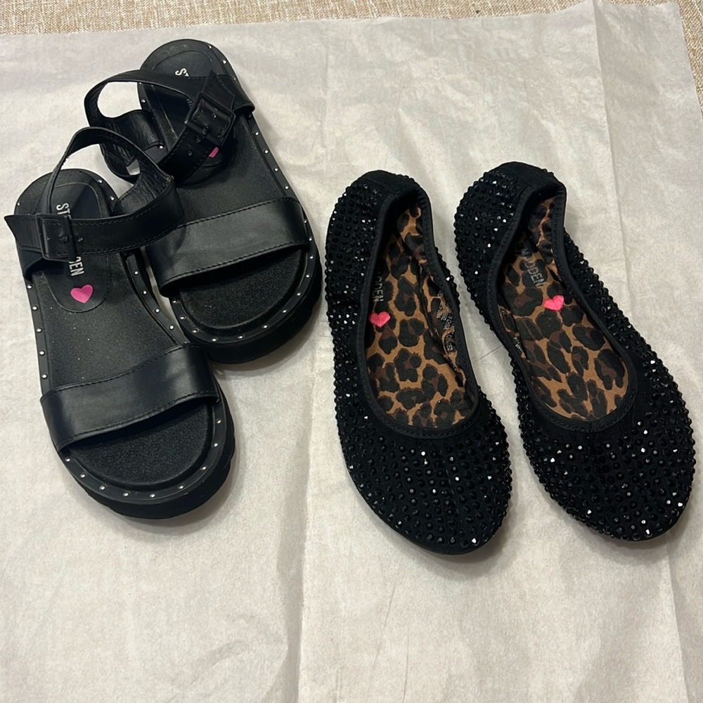 Steve Madden Girls Sandals and Ballet shoes